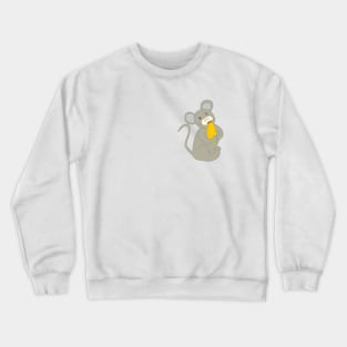 Mouse with a grain Crewneck Sweatshirt